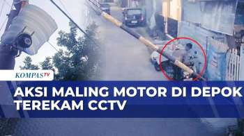 Curanmor Di Depok Terekam CCTV, Polisi Buru Pelaku Pembobol Kunci Motor | BORGOL