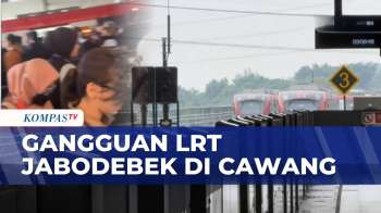 LRT Jabodebek Mendadak Berhenti Di Cawang, Penumpang Diminta Turun Dari Kereta | SAPA SIANG