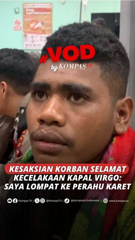 Kesaksian Korban Selamat Kecelakaan Kapal Virgo: Saya Langsung Lompat Ke Perahu Karet