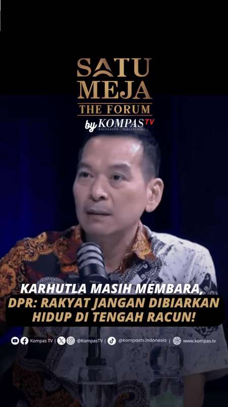 Karhutla Membara, DPR: Rakyat Jangan Dibiarkan Hidup Di Tengah Racun 