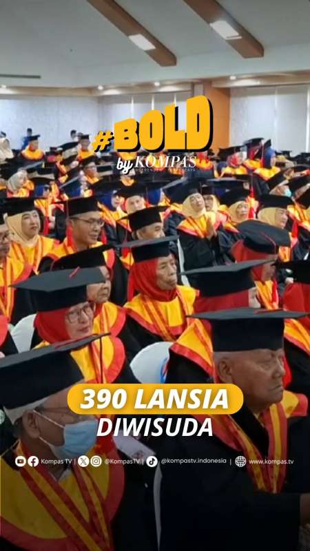 390 Lansia Ikuti Wisuda Di Tangerang