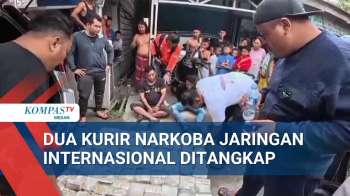 Petugas Polres Asahan Tangkap Dua Kurir Narkoba Jaringan Internasional
