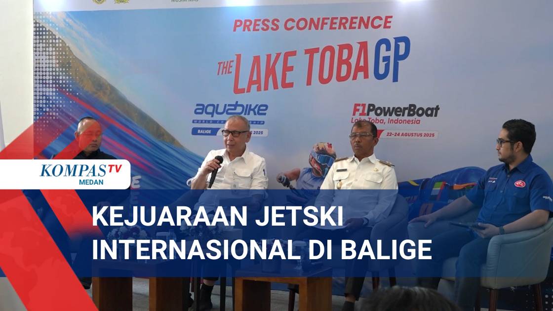 Aquabike Jetski World Championship Dongkrak Kunjungan Wisata Danau Toba