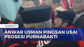 Mantan Hakim MK Anwar Usman Pingsan Usai Prosesi Purnabakti | KOMPAS MALAM