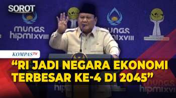 Presiden Prabowo: RI Jadi Negara Ekonomi Terbesar ke-4 di 2045 Jika...