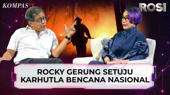 Rocky Gerung Setuju Karhutla Jadi Bencana Nasional dan Buka Bantuan Internasional | ROSI