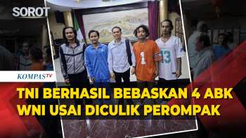 TNI Berhasil Bebaskan Empat WNI Yang Diculik Perompak Di Perairan Gabon