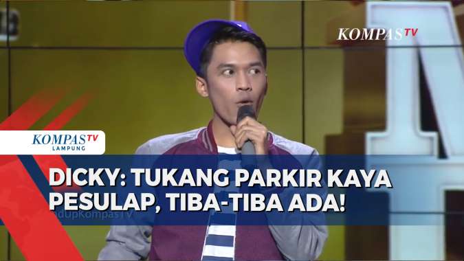 Stand Up Comedy Dicky Diffie: Dicium Tukang Parkir Karena Kasih Rp 20 Ribu