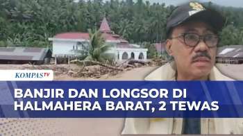 Banjir Dan Longsor Terjang Halmahera Barat: 2 Orang Tewas, Rumah Warga Terendam