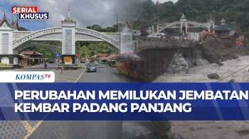 Kerusakan Parah! Jembatan Kembar Padang Panjang Rusak Berat Usai Diterjangan Banjir