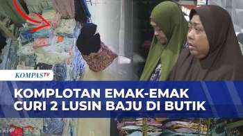 Aksi Emak-Emak Asal Makassar Curi 2 Lusin Baju Di Butik Terekam CCTV, Sudah 3 Hari Beraksi | BERUT