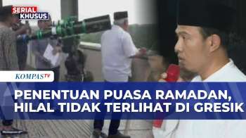Hilal Tidak Terlihat Di Bukit Condrodipo Gresik, Awal Ramadan Masih Menunggu Hasil Sidang Isbat