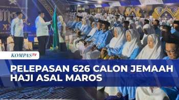 626 Calon Jemaah Haji Asal Maros Dilepas, 75 Persen Lansia Siap Berangkat Ke Tanah Suci