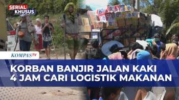 Krisis Logistik! Warga Sitahuis Tapteng Harus Berjalan Kaki 4 Jam Untuk Cari Logistik Makanan