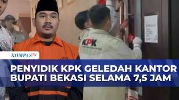 KPK Geledah Kantor Bupati Bekasi, 2 Koper Barang Bukti Dibawa Dari Ruang Kerja