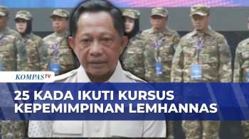 25 Kepala Daerah Terpilih Ikuti Kursus Pemantapan Di Lemhannas, Belajar Hingga Ke Singapura