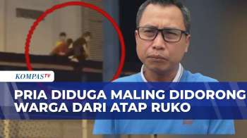 Akibat Warga Pekanbaru Geram, Dorong Terduga Pencuri Dari Atap Ruko Hingga Tak Sadarkan Diri