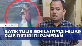 Koleksi Batik Rp1,3 Miliar Dibawa Kabur Komplotan Pencuri, ini Rekaman CCTV-nya