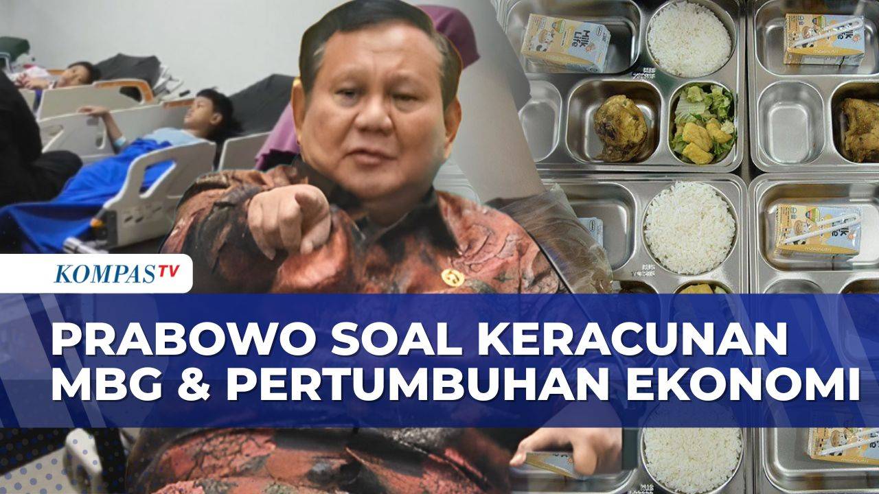 Prabowo Sebut MBG Dorong Pertumbuhan Ekonomi 8 Persen, Keracunan Tak Dapat Diterima