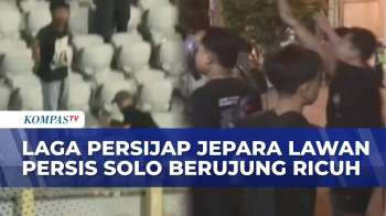 Ricuh Suporter Persijap vs Persis Solo di Jepara, Saling Lempar Batu hingga Polisi Turun Tangan