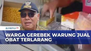 Warga Gerebek Warung Di Tangsel: Temukan Ratusan Pil Ilegal Di Warung, Penjual Langsung Lari