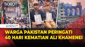 Ribuan Warga Pakistan Peringati 40 Hari Kematian Ali Khamenei