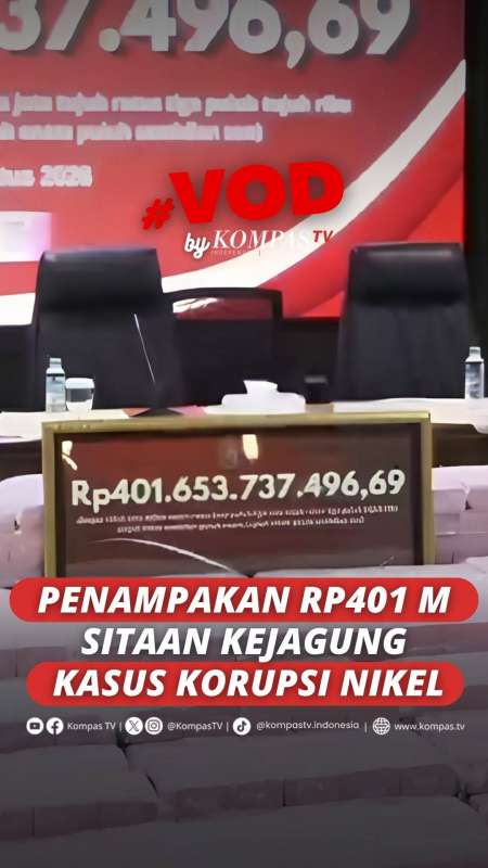 Penampakan Tumpukan Uang Rp401 M Sitaan Kejagung soal Korupsi Nikel