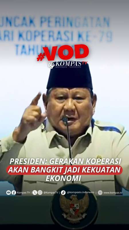 PRESIDEN PRABOWO: GERAKAN KOPERASI AKAN BANGKIT JADI KEKUATAN EKONOMI