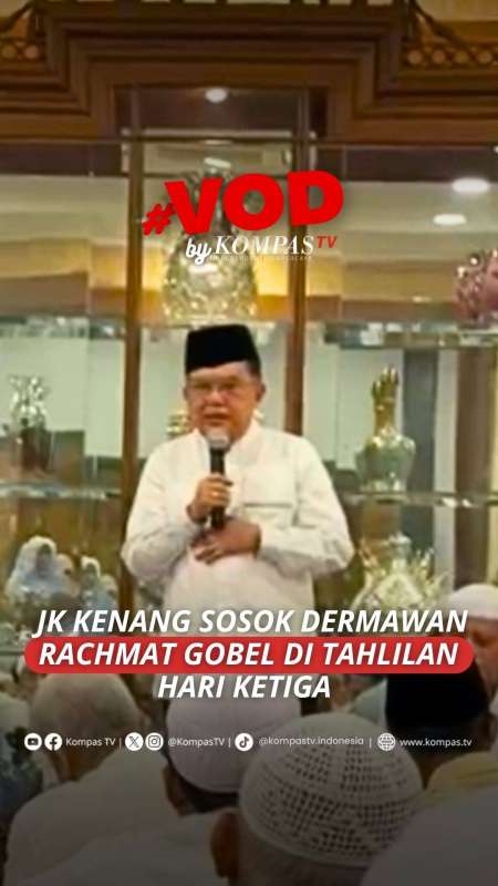JK KENANG SOSOK DERMAWAN RACHMAT GOBEL DI TAHLILAN HARI KETIGA