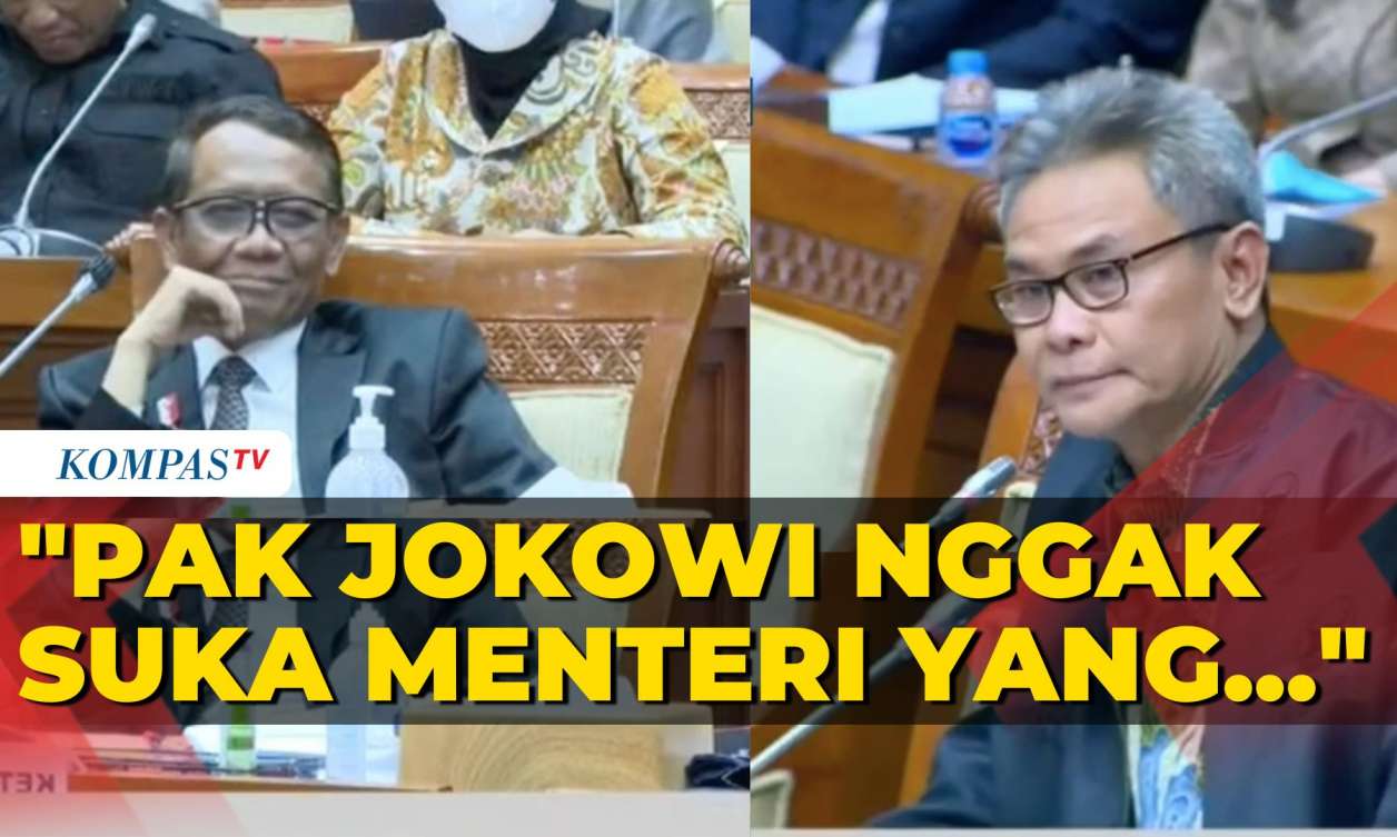 Johan Budi Ingatkan Mahfud: Pak Jokowi Paling Tak Suka Menteri Debat di ...