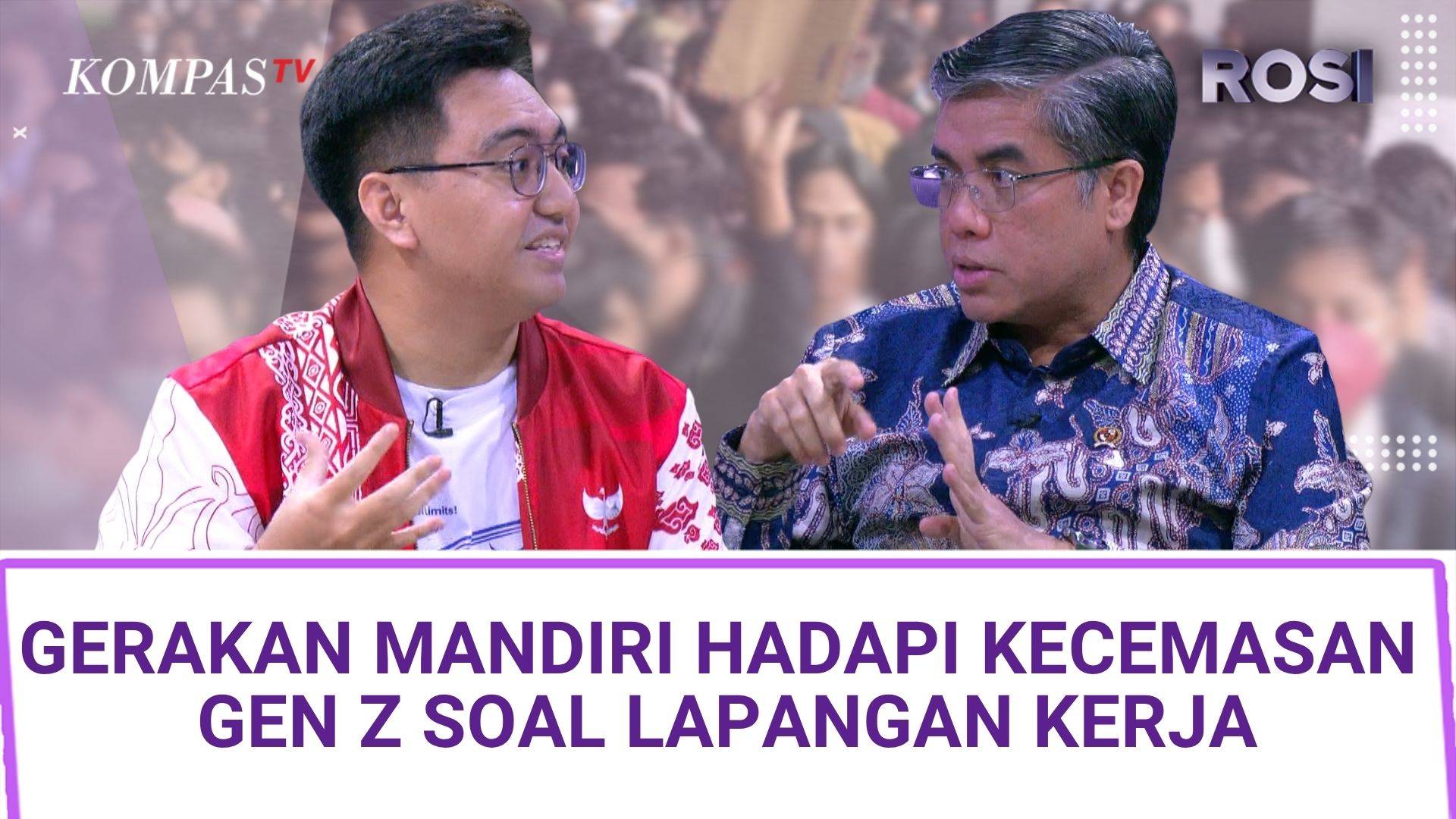 Gerakan Mandiri Gen Z Hadapi Kecemasan Lapangan Kerja, Ini Solusi Menaker Yassierli | ROSI