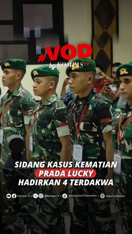 SIDANG LANJUTAN PRADA LUCKY HADIRKAN 4 TERDAKWA 
