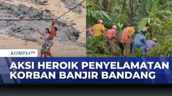 Tegang! Detik-Detik Aksi Heroik Penyelamatan Korban Banjir Bandang Di Sumatera Utara | SAPA MALAM