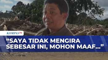 Kaget Lihat Gelondongan Kayu Dampak Banjir Bandang Tapanuli Selatan, Kepala BNPB Minta Maaf