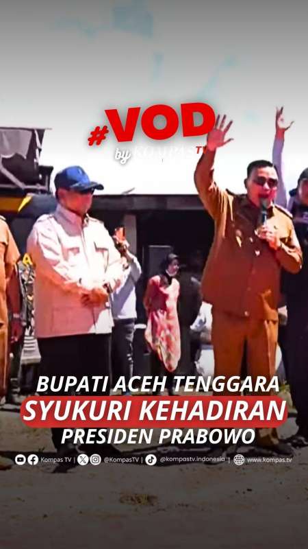 SYUKURI KEHADIRAN PRABOWO, BUPATI ACEH TENGGARA: KALAU BISA JADI PRESIDEN SEUMUR HIDUP