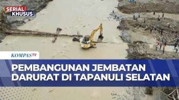 Hanyut Terseret Banjir, Jembatan Darurat Di Garoga Kembali Dibangun | SAPA PAGI