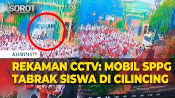 Rekaman CCTV Detik-Detik Mobil SPPG Tabrak Siswa SD Di Cilincing