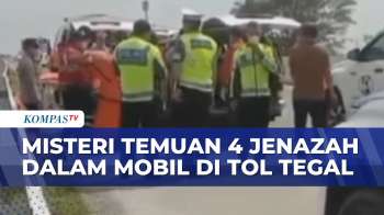 Geger Temuan 4 Orang Meninggal Dunia Dalam Mobil Di Ruas Tol Pejagan-Pemalang Tegal