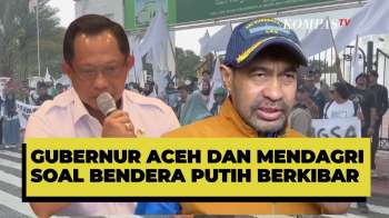 Jawab Mendagri Tito Dan Gubernur Aceh Muzakir Manaf Soal Bendera Putih Berkibar Di Tengah Bencana