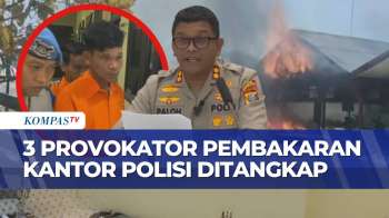 3 Provokator Pembakaran Mapolsek Muara Batang Gadis Ditangkap, Pelaku Positif Narkoba!