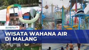 Libur Natal Dan Tahun Baru,Warga Padati Wisata Wahana Air Di Malang | KOMPAS PETANG