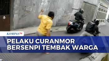 Curanmor Bersenpi Beraksi Di Palmerah Jakarta, Warga Tertembak Di Bagian Kaki | KOMPAS PETANG