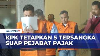 Raut Wajah 5 Tersangka Kasus Dugaan Suap Pejabat Pajak Usai Jalani Pemeriksaan | KOMPAS PETANG