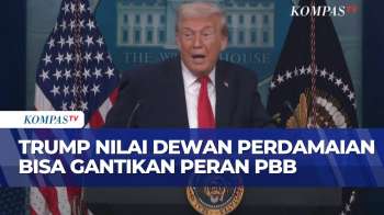 Bentuk Dewan Perdamaian Gaza Atasi Konflik, Donald Trump: Bisa Gantikan Peran PBB!