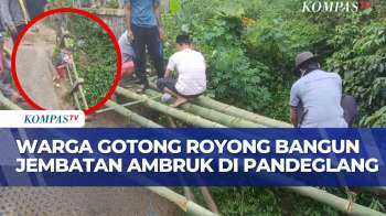 Viral Jembatan Ambruk Di Pandeglang, Pemprov Banten Turun Tangan Bangun Jembatan Bailey