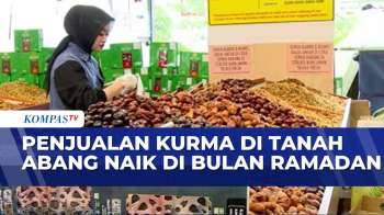 Bulan Ramadan, Warga Buru Kurma di Tanah Abang, Toko Besar Bisa Jual 1 Ton Kurma Per Hari