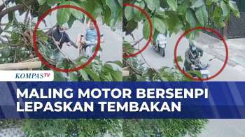 Aksi Curanmor Bersenpi, Pelaku Lepaskan Tembakan Usai Kepergok Warga | KOMPAS PETANG