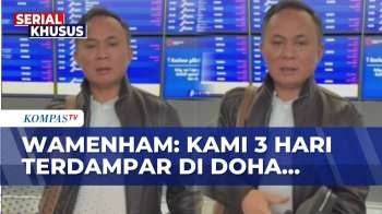 Wamenham Terdampar di Doha Qatar Imbas Perang AS Israel vs Iran: 3 Hari Belum Kondusif