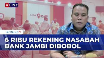 [FULL] Polisi Ungkap Kronologi Kasus 6 Ribu Rekening Bank Jambi Diretas Rp143 M Raib