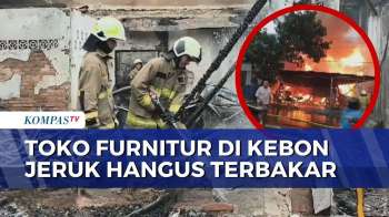 Kebakaran Toko Furnitur Di Kebon Jeruk, 19 Unit Mobil Damkar Dikerahkan Ke Lokasi | SAPA PAGI